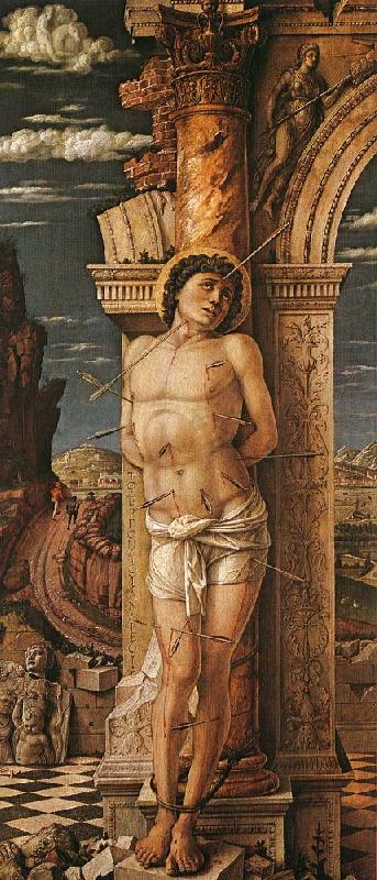 St.Sebastian, Andrea Mantegna